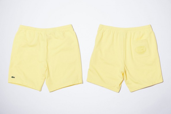 lacoste-supreme-yellow-shorts-2017-spring-summer-17